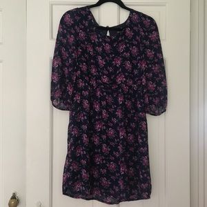 Floral Chiffon Dress